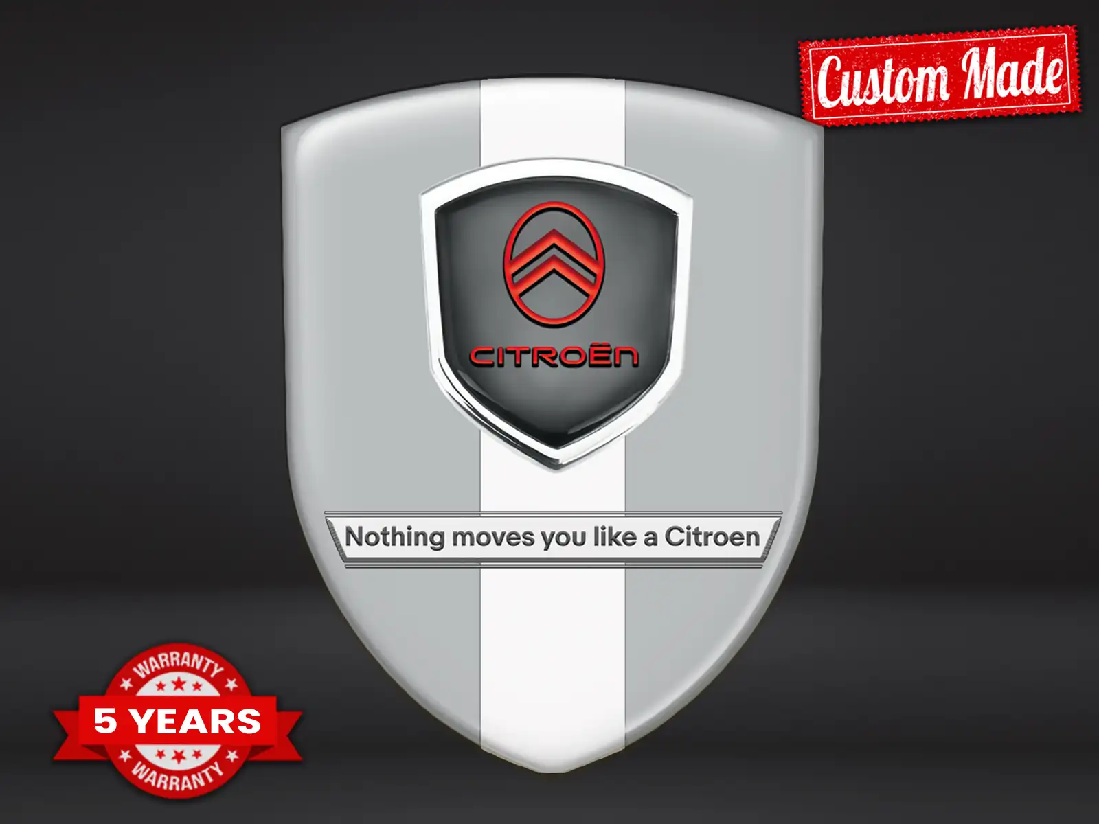 Citroen Logos Silicone Auto Résistants Limité Qualité